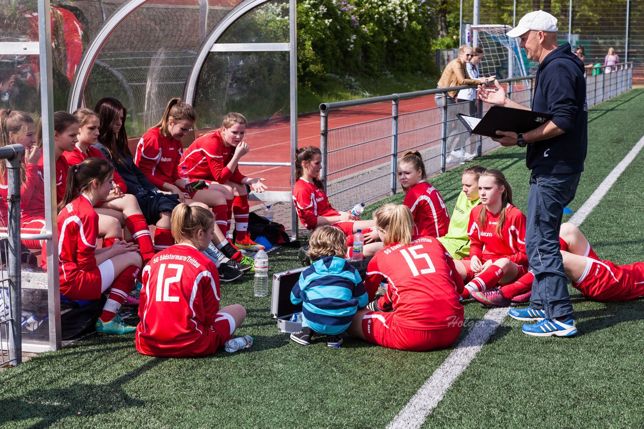 Bild 341 - B-Juniorinnen SG Trittau/Sdstormarn - SV Frisia 03 Risum Lindholm : Ergebnis: 3:1